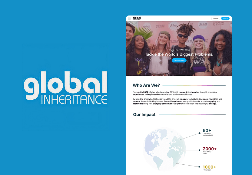 Global Inheritance Brand & Website Re-Design