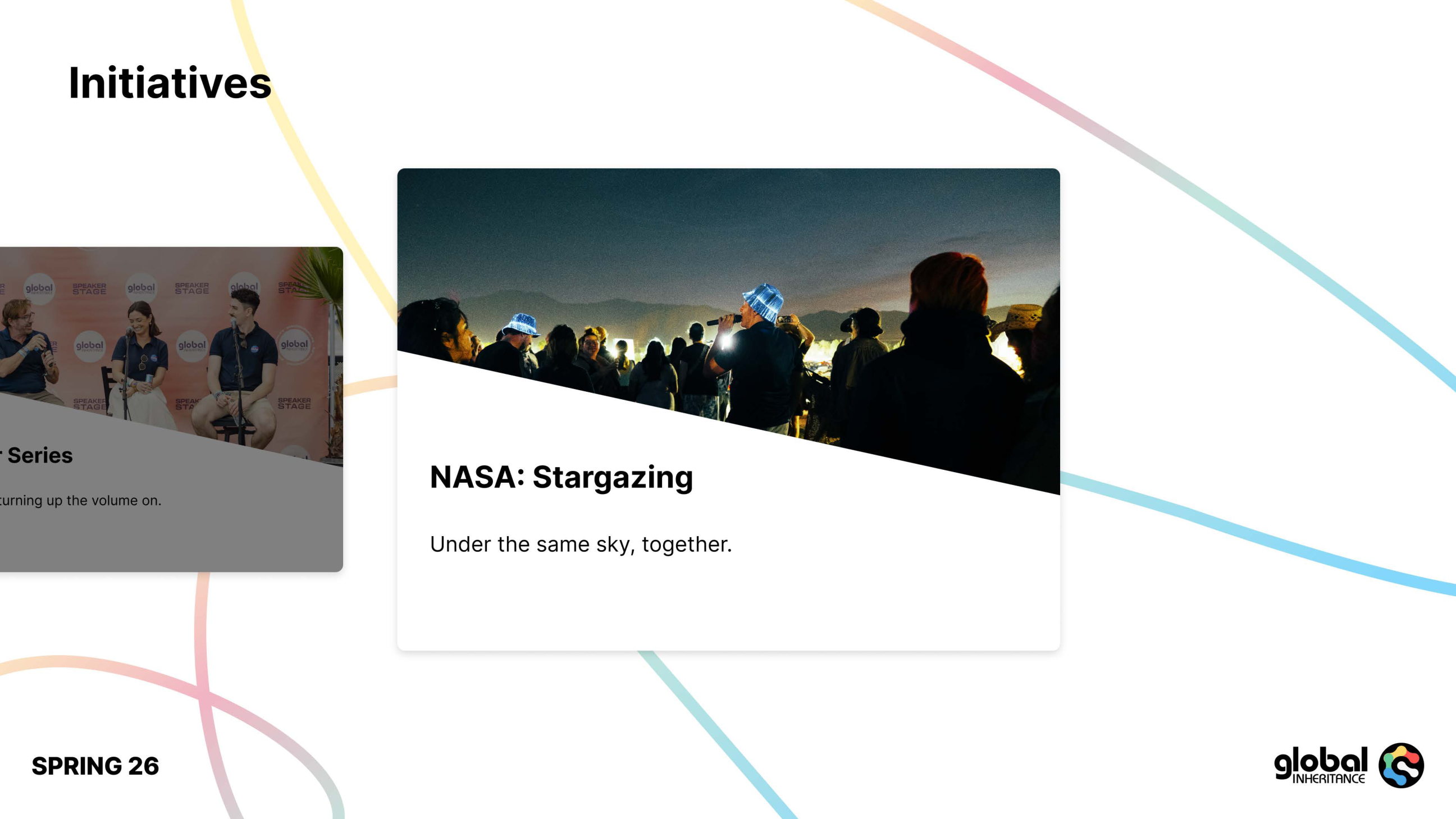 Global Inheritance brand and website re-design presentation, slide 7