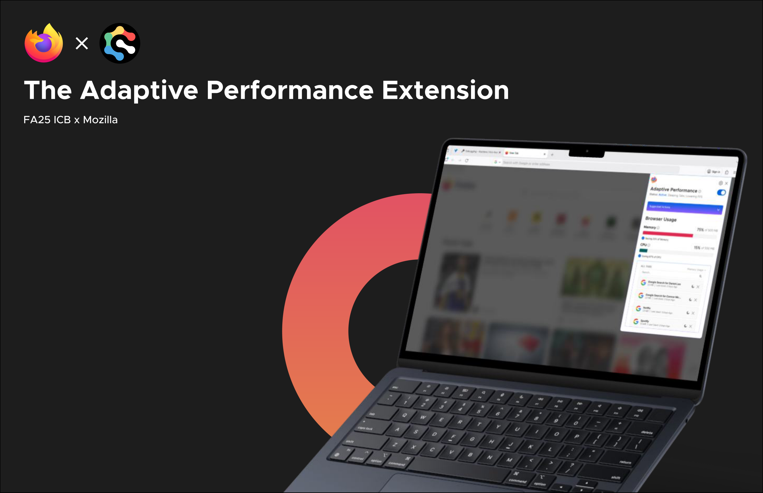 Mozilla Adaptive Performance presentation, slide 1