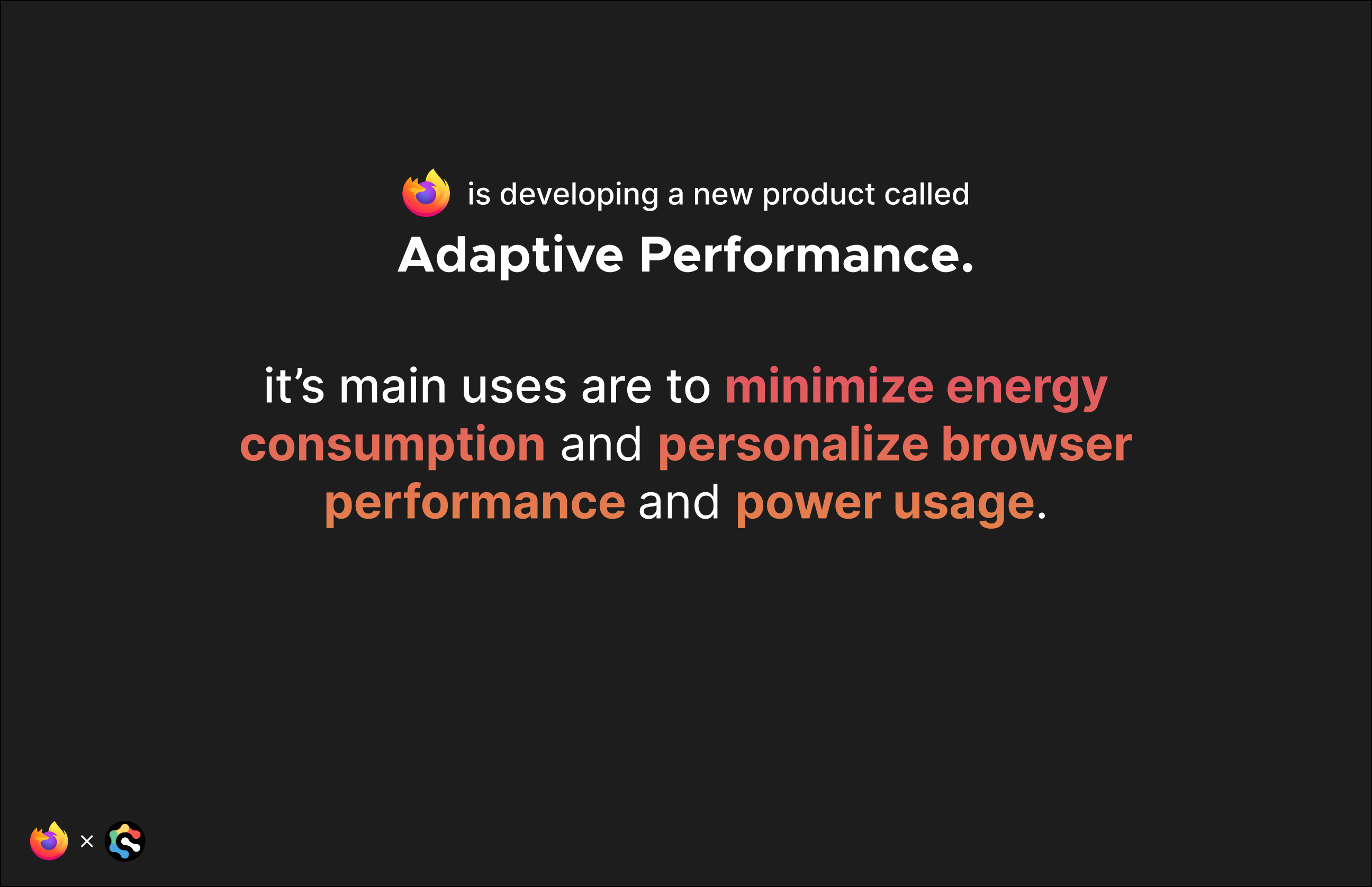 Mozilla Adaptive Performance presentation, slide 5